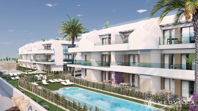 2 slaapkamer Appartement met terras in Pilar de la Horadada in Medvilla Spanje