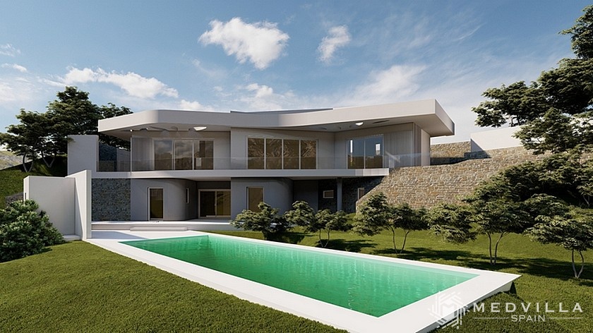 Lichte en exclusieve luxe woning in Javea in Medvilla Spanje