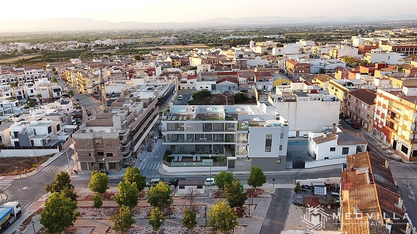 2 slaapkamer Appartement met dakterras in Benijòfar in Medvilla Spanje
