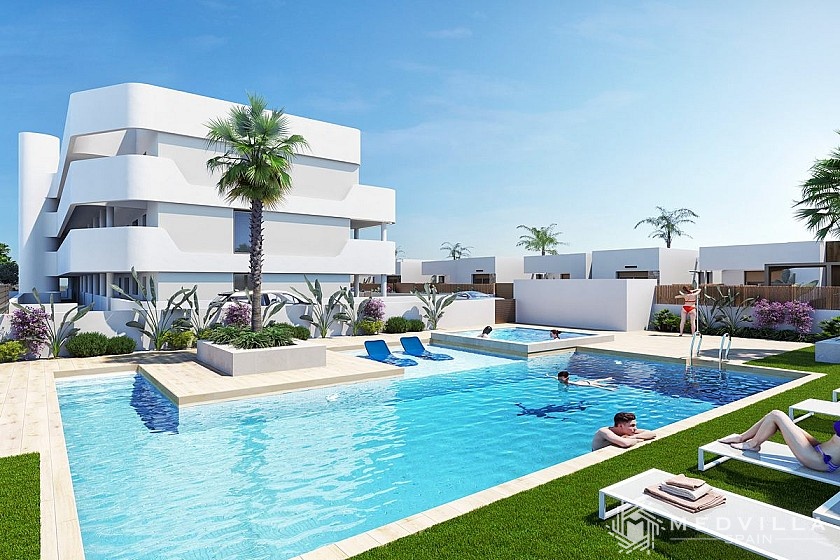 2 slaapkamer Appartement met terras in Los Alcazares in Medvilla Spanje