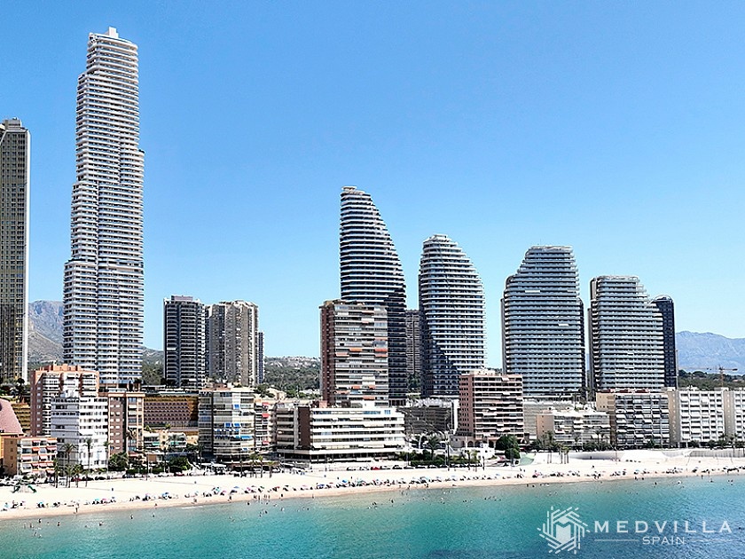 1 slaapkamer Appartement met terras in Benidorm in Medvilla Spanje