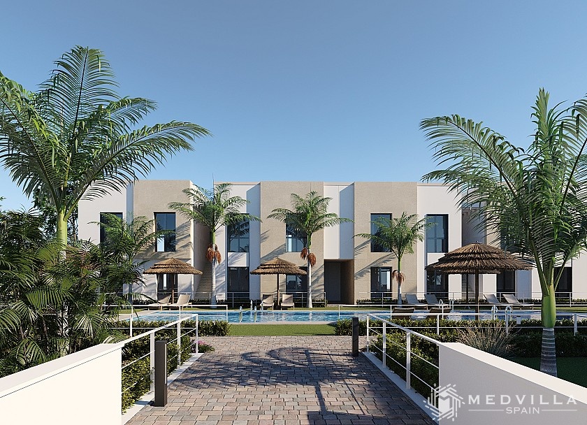 2 slaapkamer Appartement met tuin in Santa Rosalía Resort in Medvilla Spanje