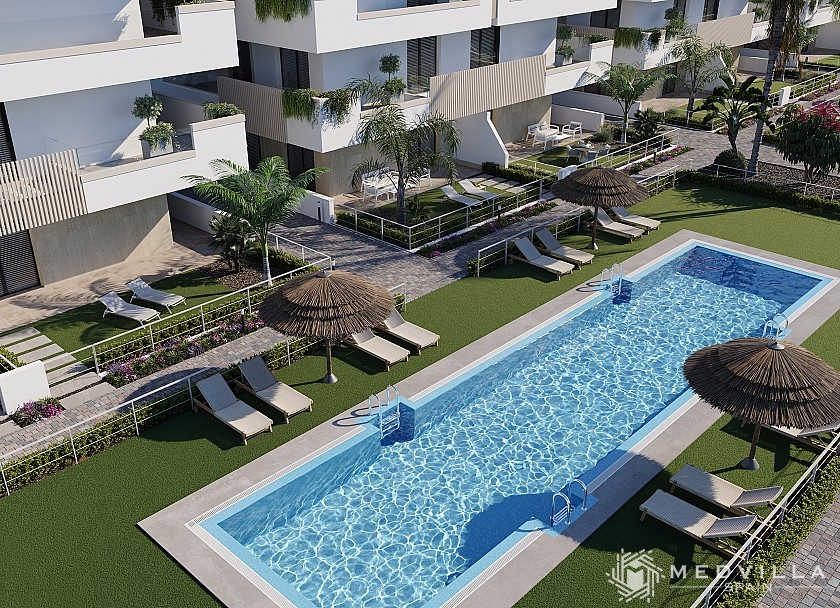 2 slaapkamer Appartement met terras in Santa Rosalía Resort in Medvilla Spanje