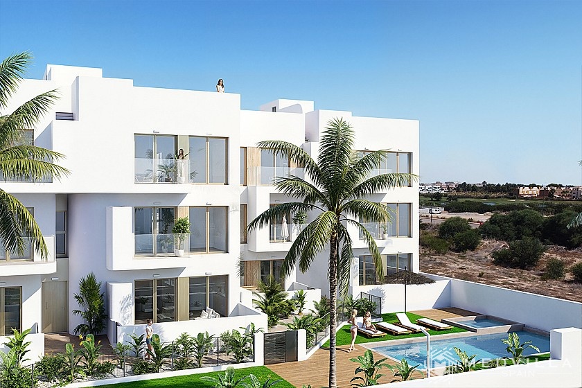 2 slaapkamer Appartement met tuin in Los Alcazares in Medvilla Spanje