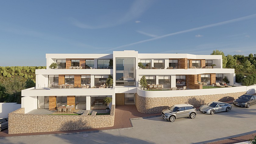 3 slaapkamer Appartement met terras in Benitachell - Cumbre del Sol