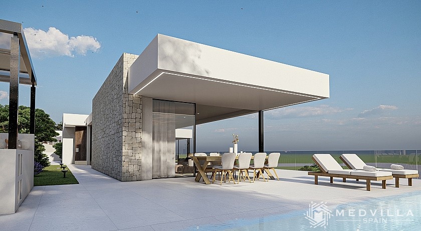 Design Villa met Panoramisch Zeezicht in Altea