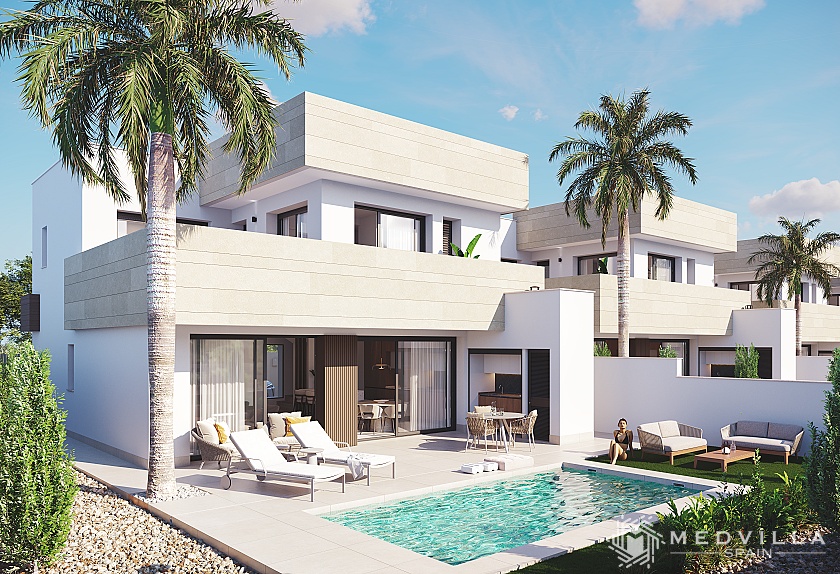 3 slaapkamer Villa in Santiago de la Ribera in Medvilla Spanje