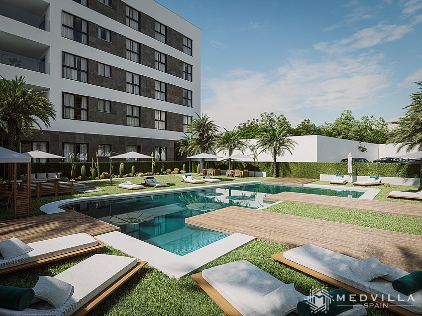 2 slaapkamer Appartement met dakterras in Guardamar del Segura in Medvilla Spanje