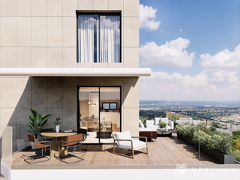 2 slaapkamer Appartement met terras in Villajoyosa in Medvilla Spanje