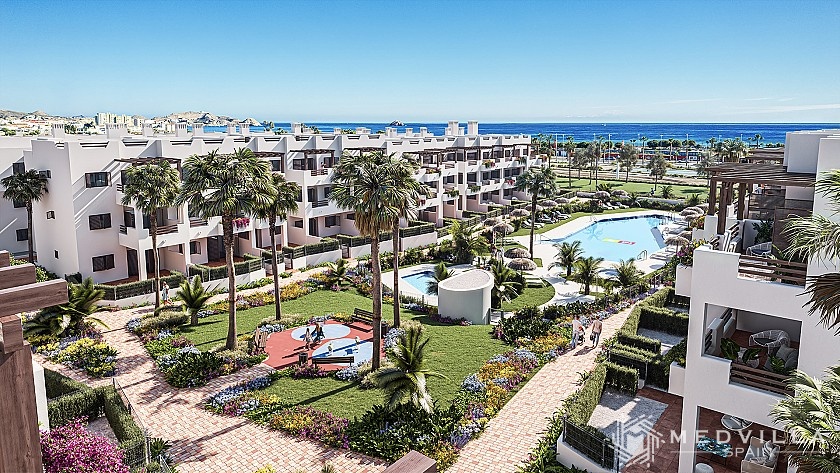 2 slaapkamer Appartement met terras in Mar de Pulpi in Medvilla Spanje