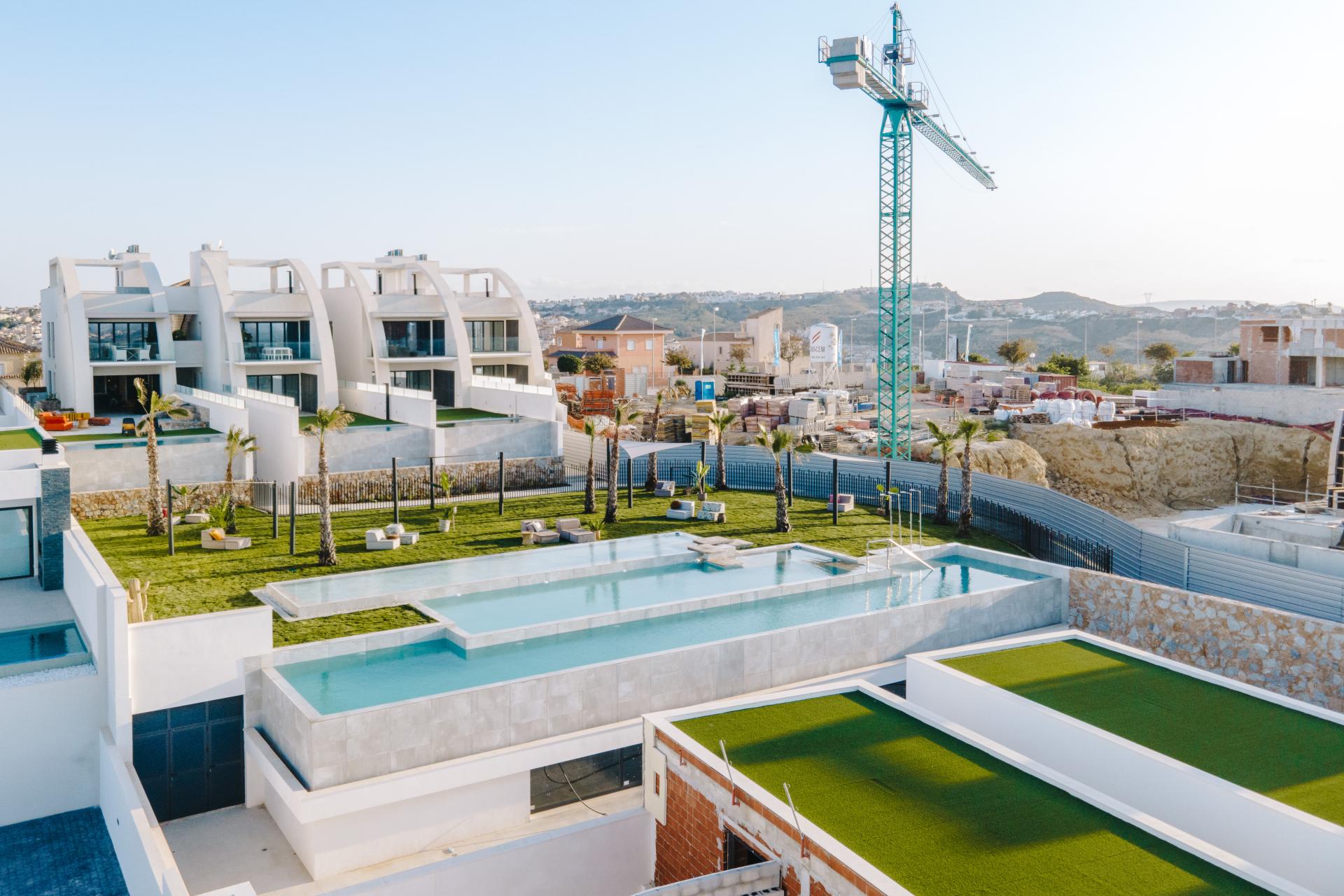 Gelijkvloers appartement met prive zwembad te Rojales, Alicante (Costa Blanca) in Medvilla Spanje