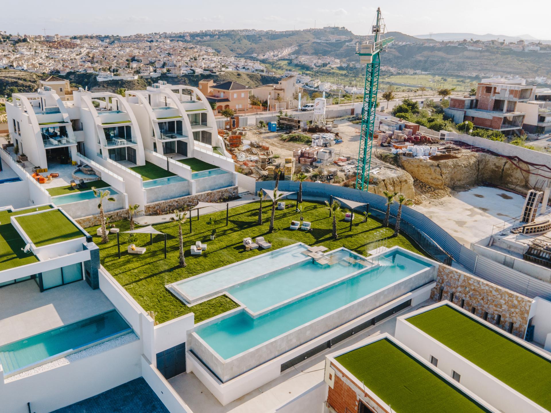 Gelijkvloers appartement met prive zwembad te Rojales, Alicante (Costa Blanca) in Medvilla Spanje