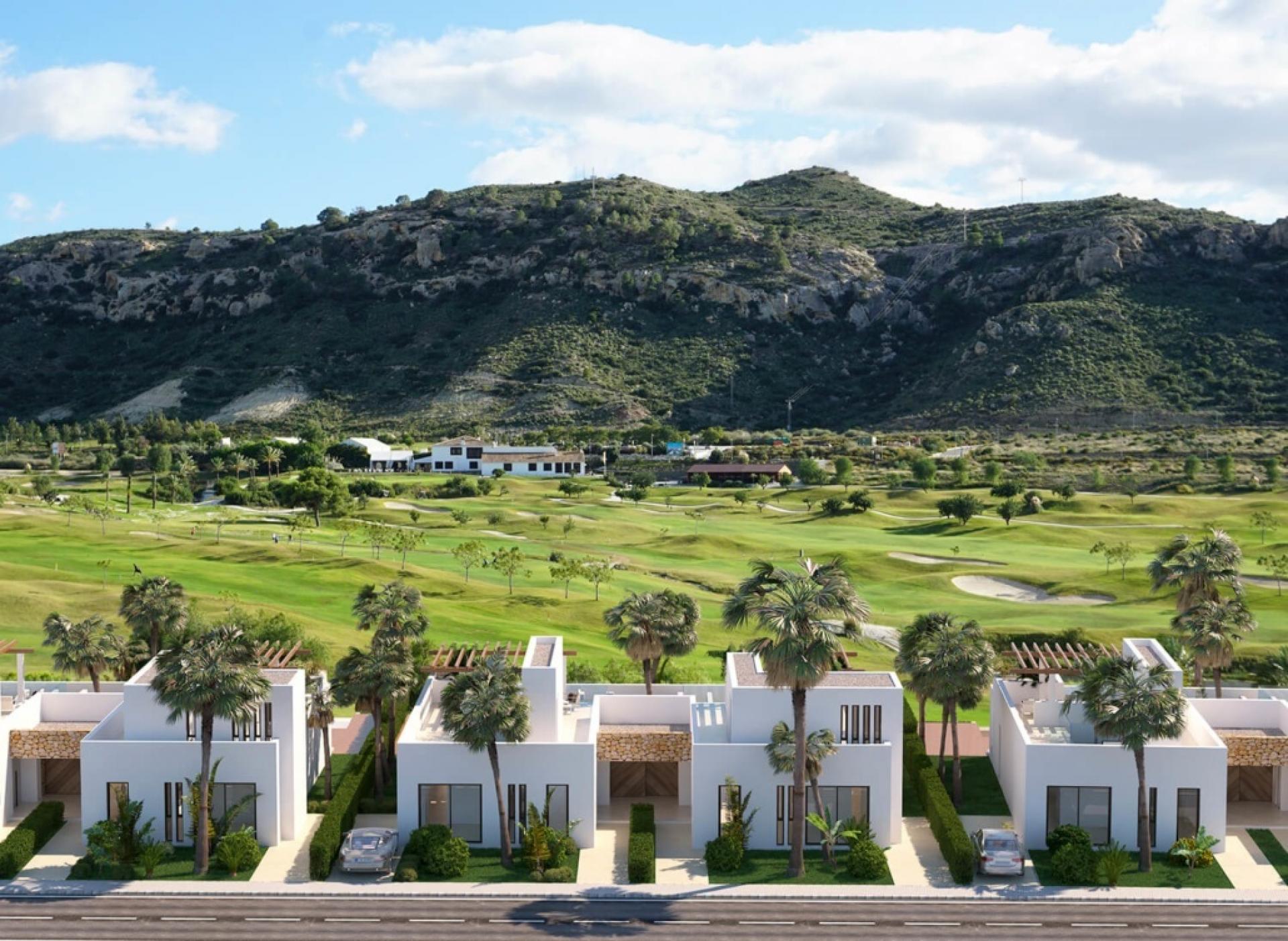 Villa op exclusief golf resort Font Del Llop, Aspe - Costa Blanca in Medvilla Spanje