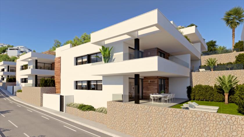 2 slaapkamer Appartement met terras in Benitachell - Cumbre del Sol in Medvilla Spanje