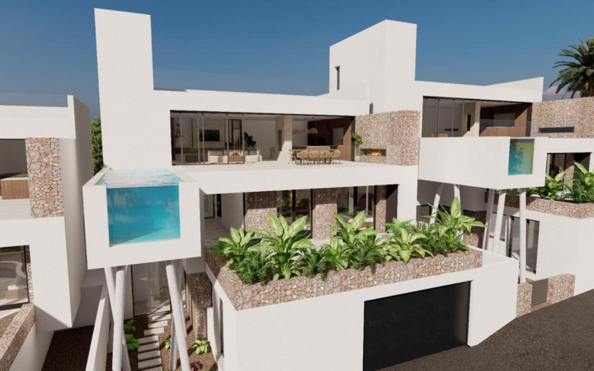 Moderne villa's te koop bij Ciudad Quesada en Rojales in Medvilla Spanje