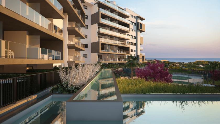 2 bedroom Apartment with terrace in Campoamor - Orihuela Costa in Medvilla Spanje
