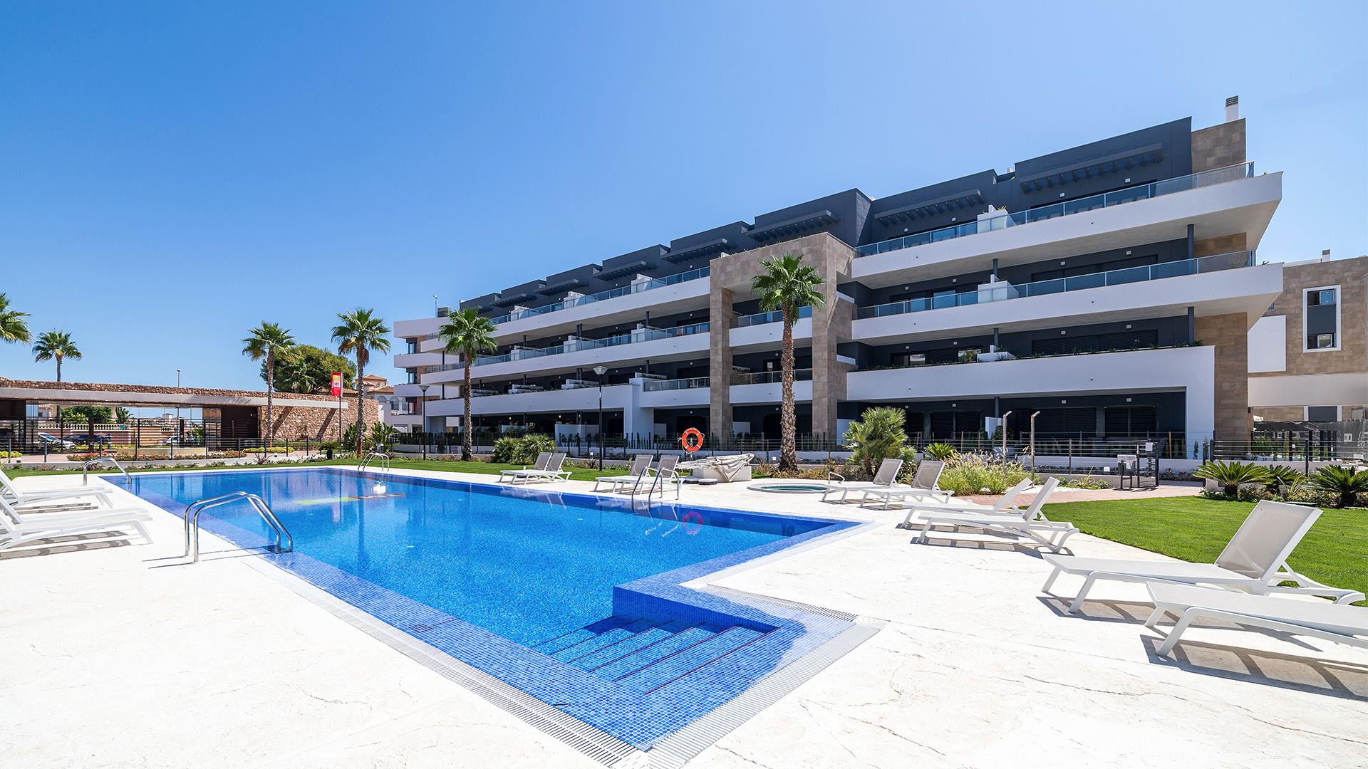 2 slaapkamer Appartement met tuin in Playa Flamenca - Orihuela Costa - Nieuwbouw in Medvilla Spanje
