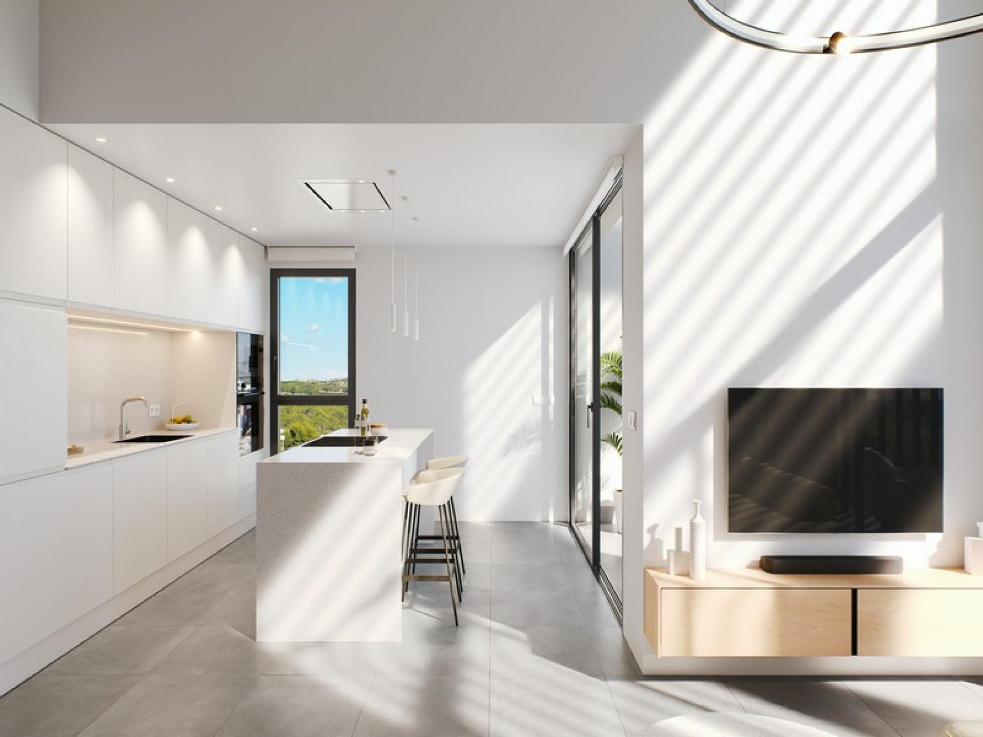 3 slaapkamer Appartement met tuin in Las Colinas Golf - Nieuwbouw in Medvilla Spanje