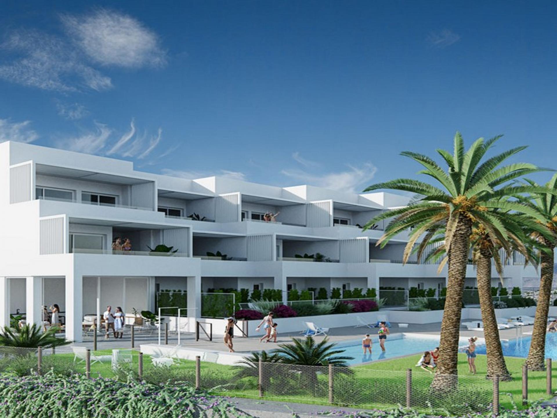 2 slaapkamer Appartement met dakterras in Villajoyosa - Nieuwbouw in Medvilla Spanje