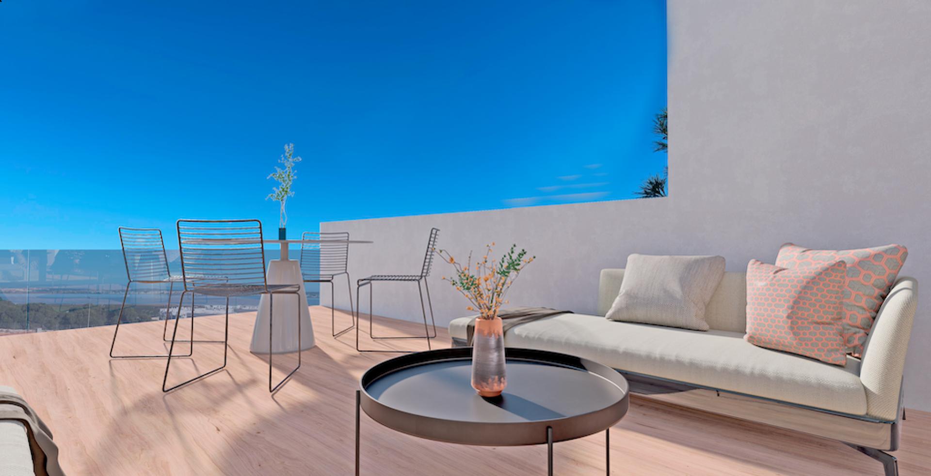 2 Slaapkamer Appartement met tuin in Torrevieja - Nieuwbouw in Medvilla Spanje