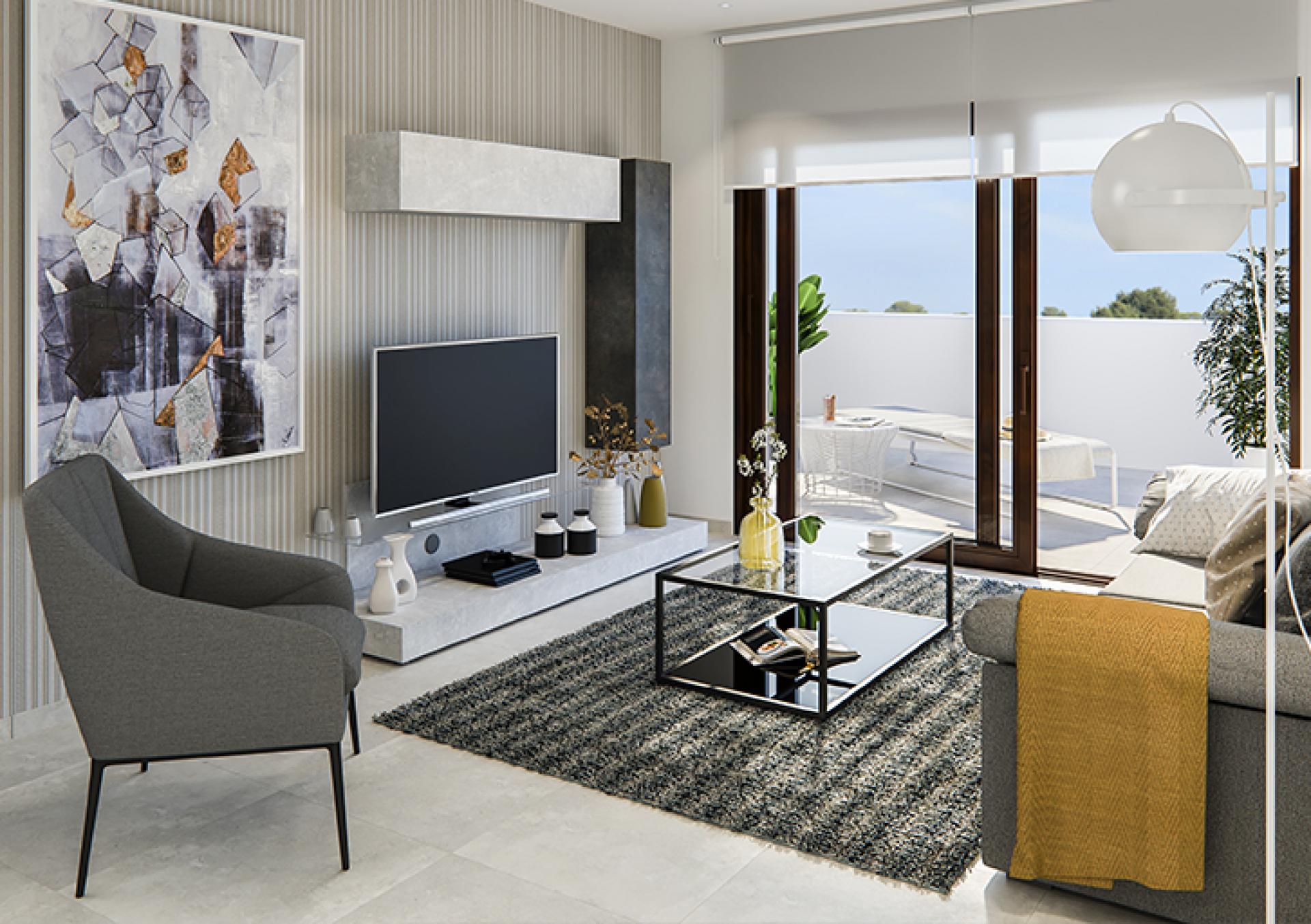 1 Slaapkamer Appartement met terras in Mar de Pulpi - Nieuwbouw in Medvilla Spanje