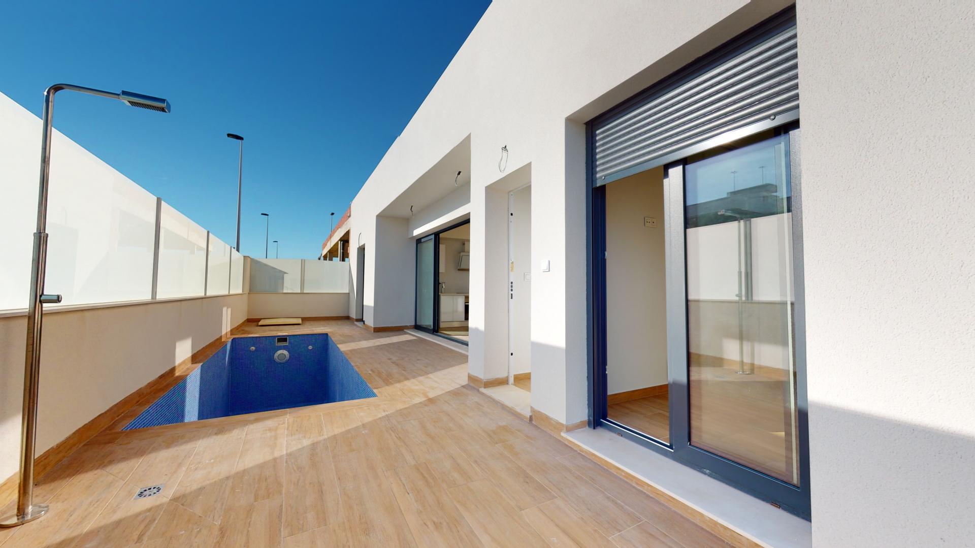 2 slaapkamer Geschakelde woningen in San Pedro Del Pinatar - Nieuwbouw in Medvilla Spanje