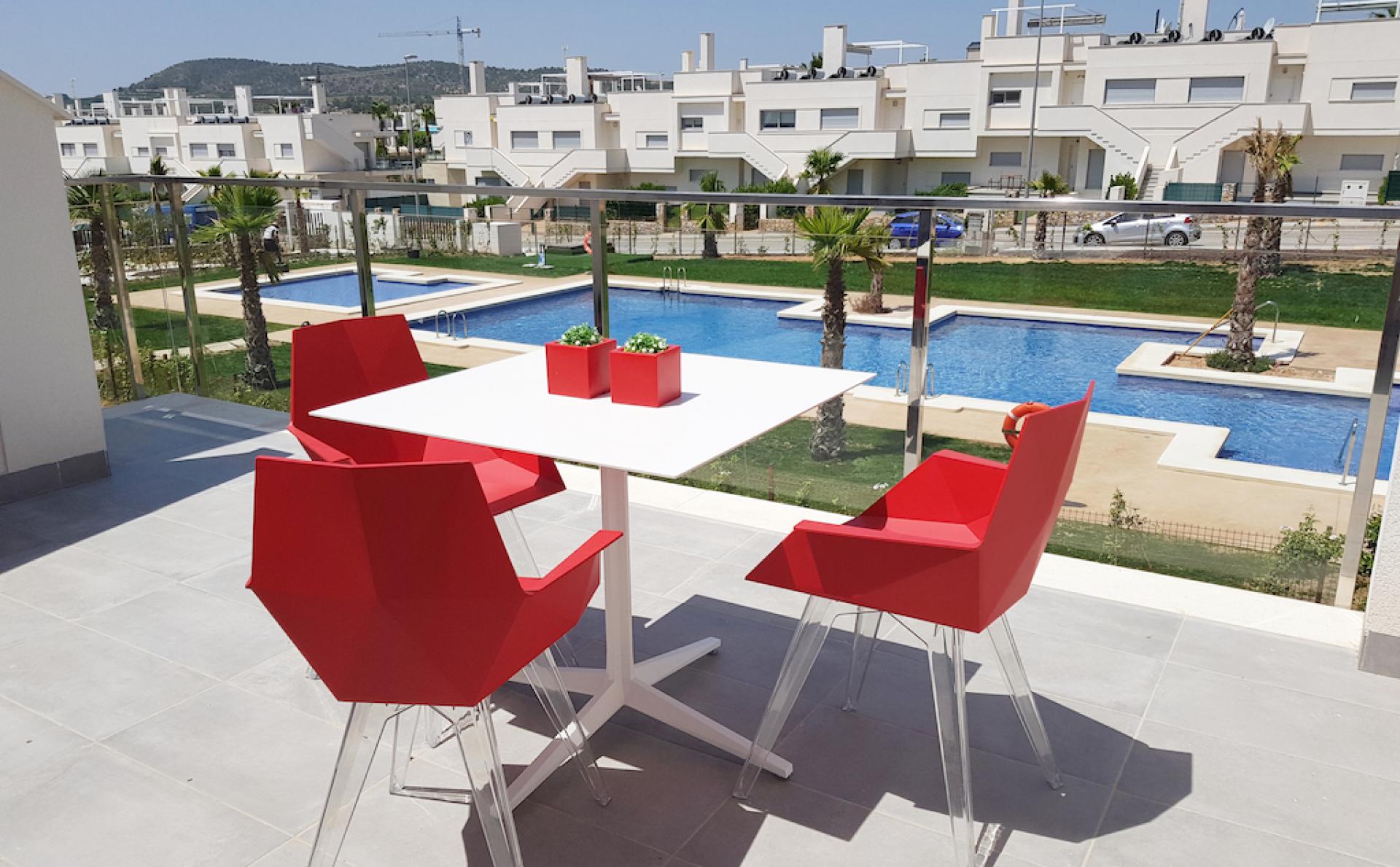 2 Slaapkamer Appartement met tuin in Vistabella Golf - Nieuwbouw in Medvilla Spanje