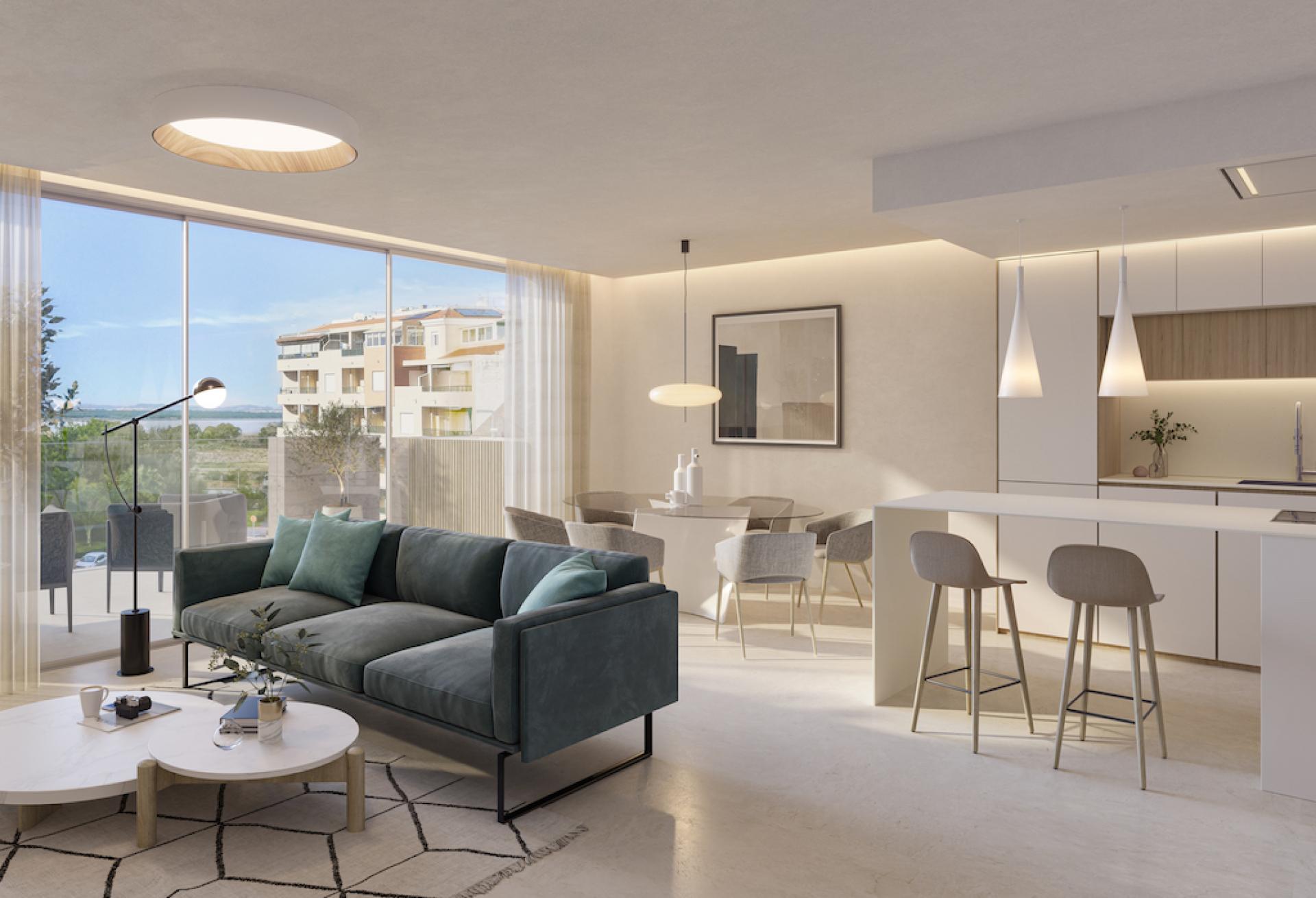 3 slaapkamer Appartement met terras in La Mata - Nieuwbouw in Medvilla Spanje