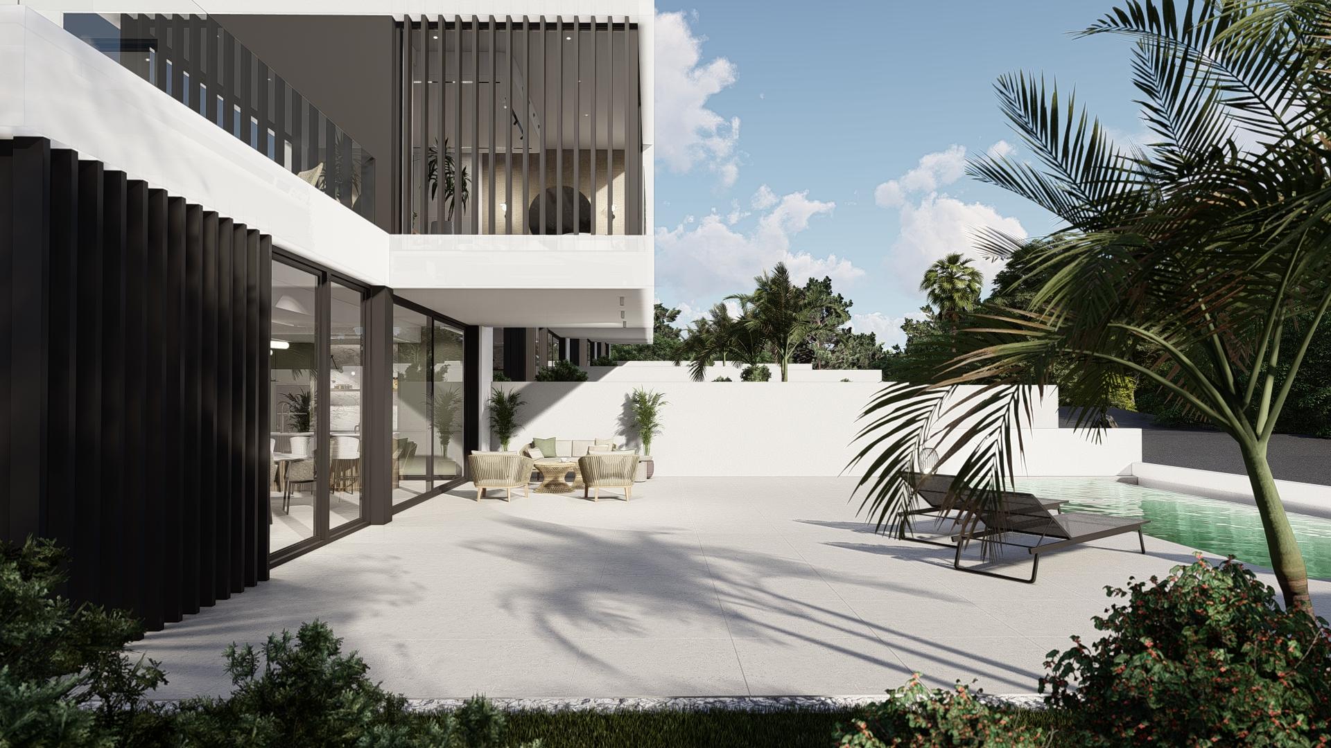 Moderne vrijstaande villa's te koop Rojales in Medvilla Spanje