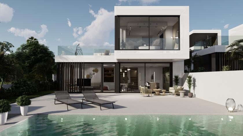 Modern detached villas for sale Rojales in Medvilla Spanje