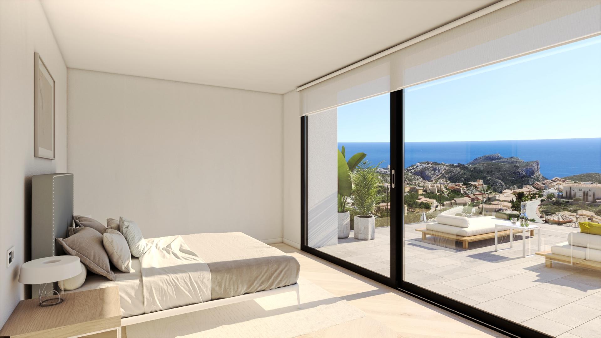 Moderne Luxe Villa te Koop in Cumbre del Sol in Medvilla Spanje
