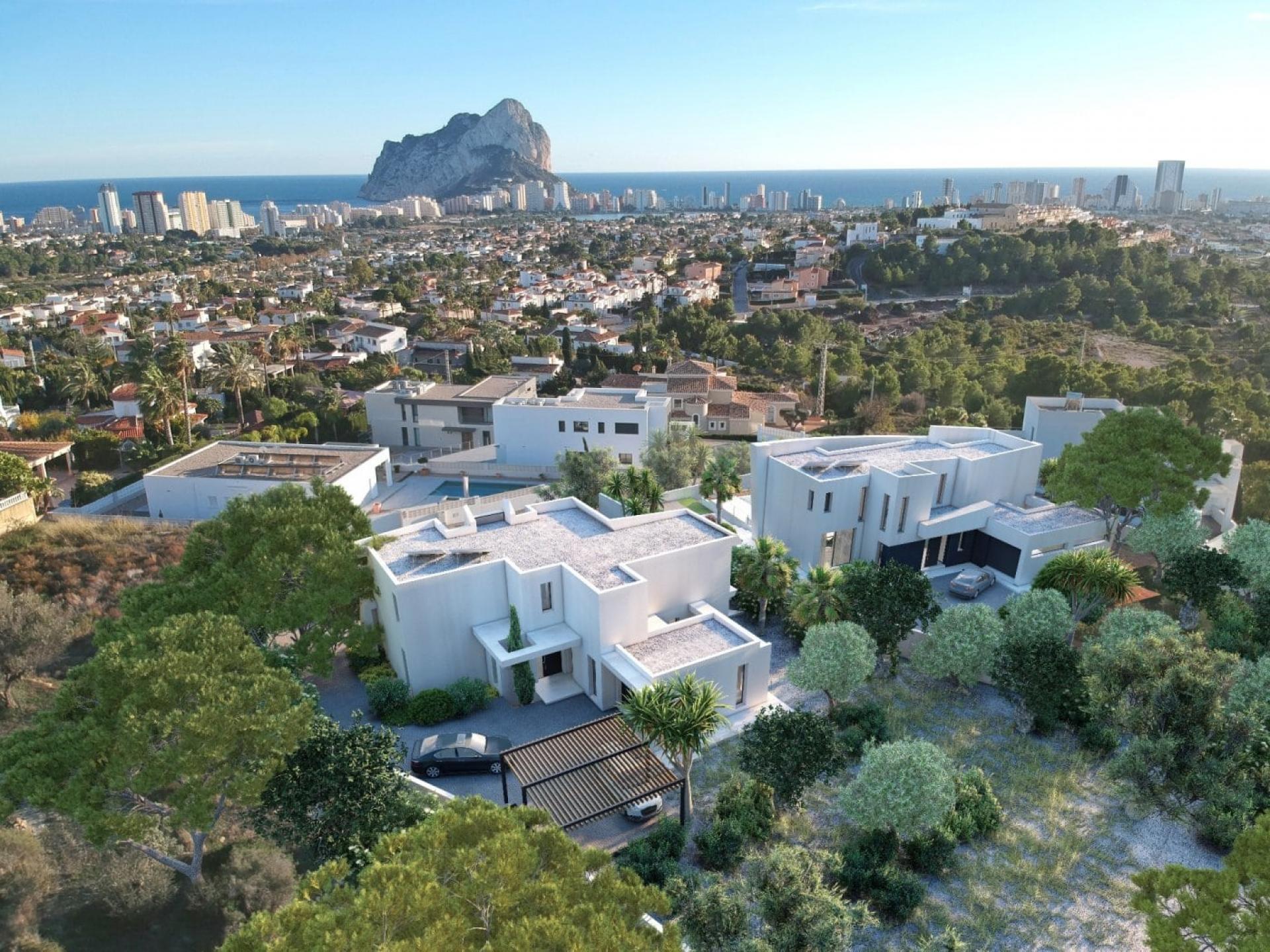Prachtige villa in  Calpe met panoramisch uitzicht in Medvilla Spanje