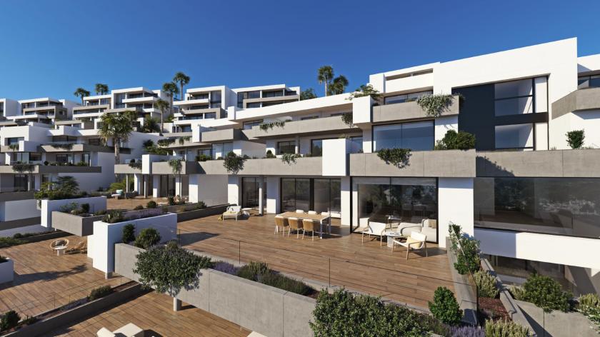 2 Slaapkamer Appartement met terras in La Sella Golf - Nieuwbouw in Medvilla Spanje