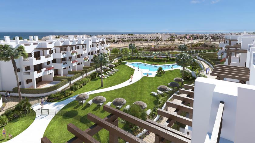 3 slaapkamer Appartement met tuin in Mar de Pulpi in Medvilla Spanje
