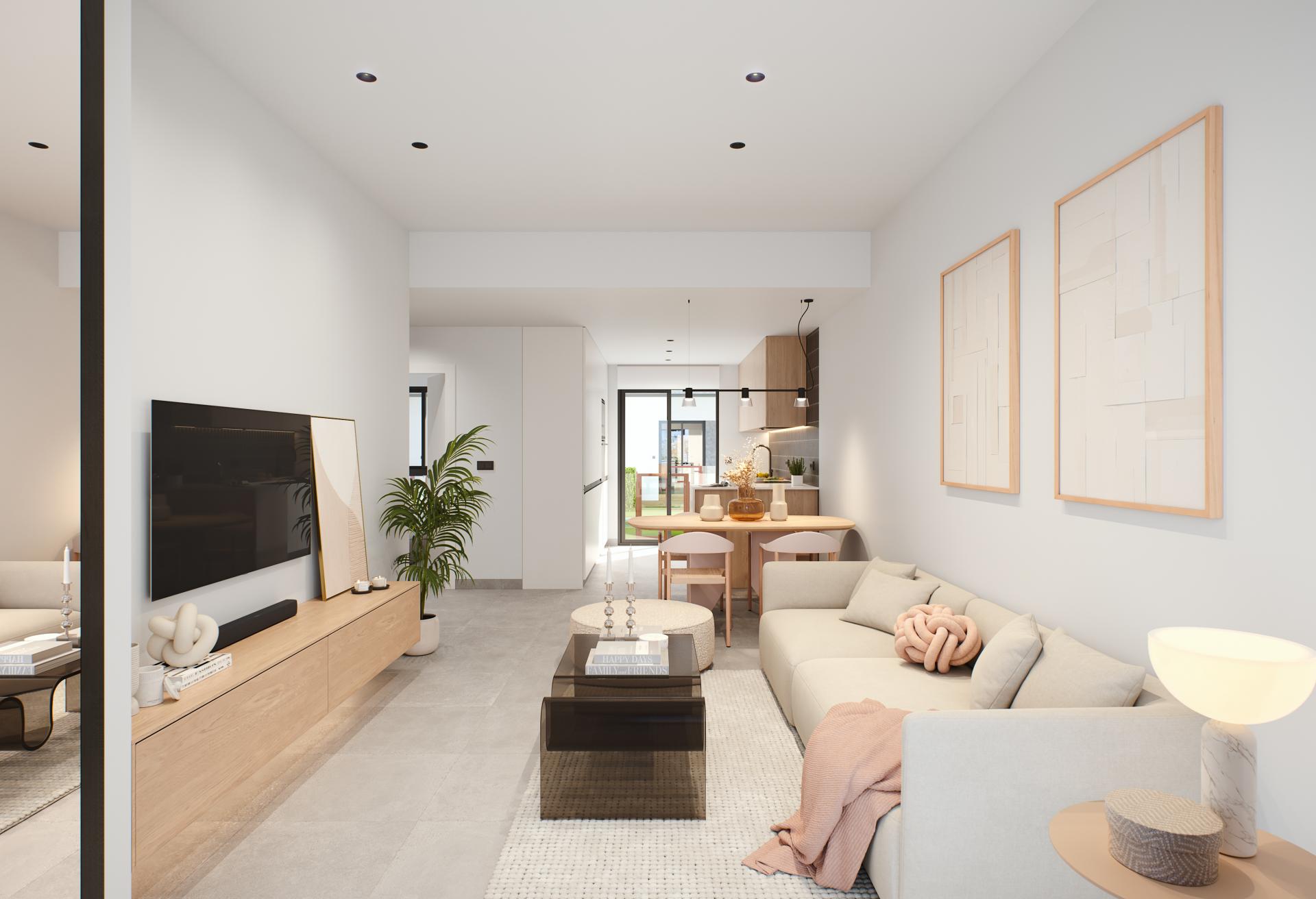 3 slaapkamer Appartement met tuin in Pilar de la Horadada - Nieuwbouw in Medvilla Spanje