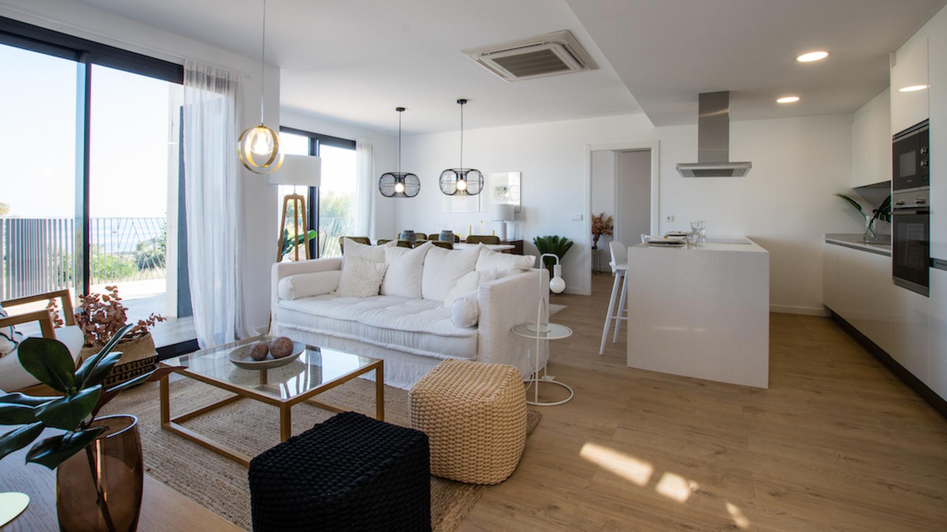 1 slaapkamer Appartement met terras in Villajoyosa - Nieuwbouw in Medvilla Spanje