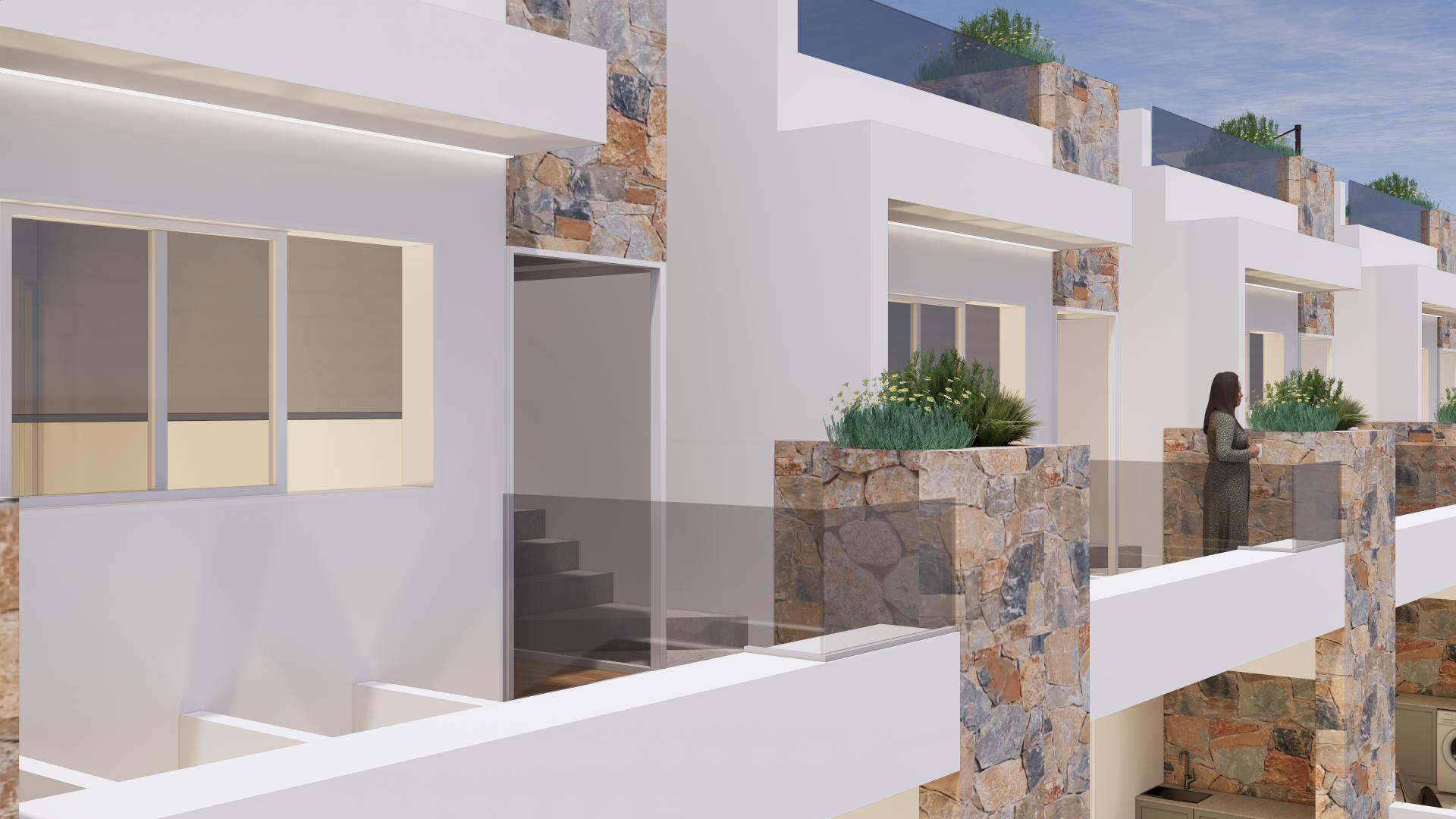 3 Slaapkamer Geschakelde woningen in Villamartin - Orihuela Costa - Nieuwbouw in Medvilla Spanje