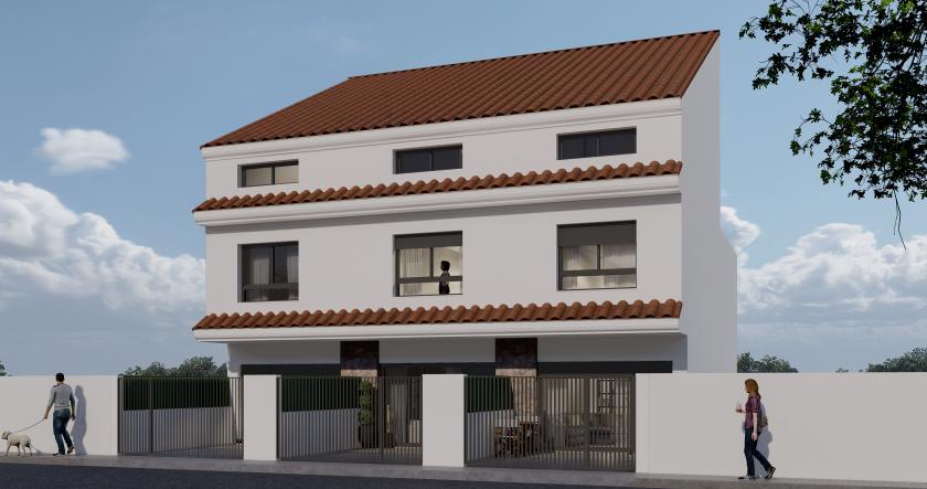 3 Bedroom Townhouses in San Pedro Del Pinatar - New Construction in Medvilla Spanje