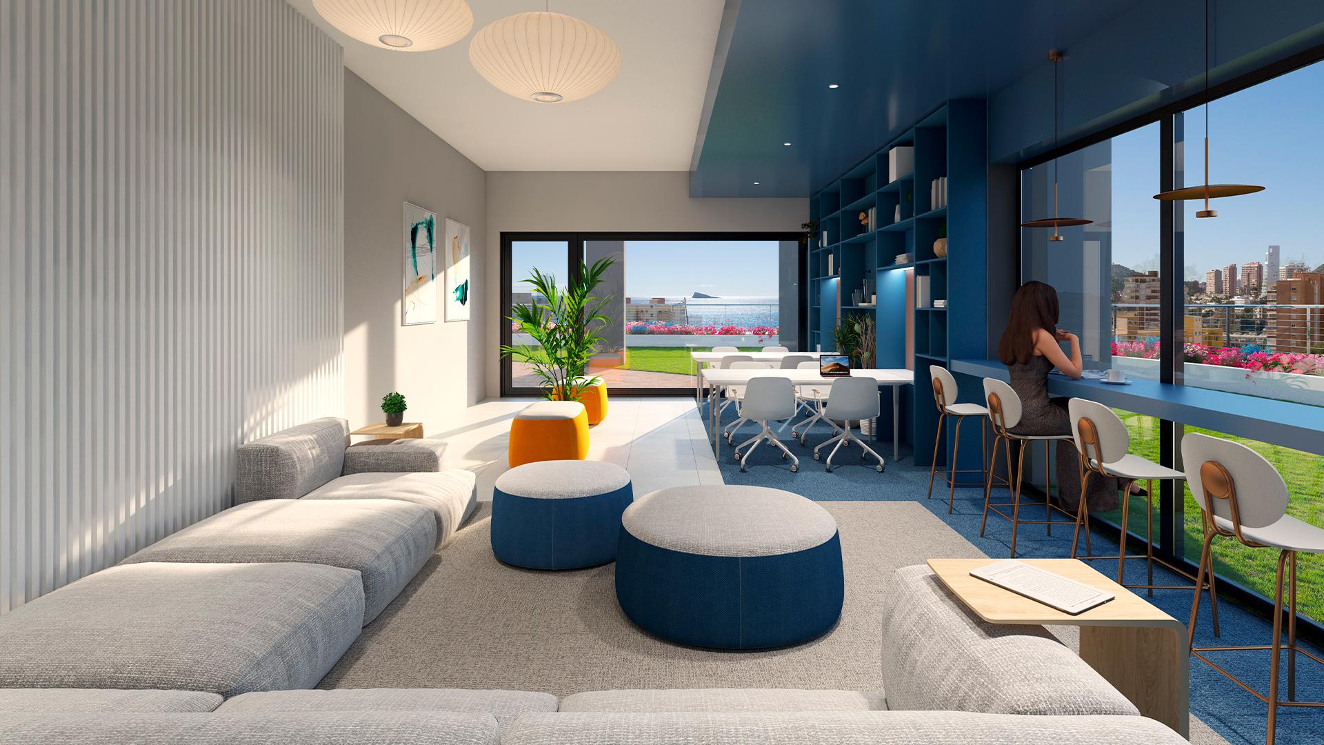 3 slaapkamer Appartement met dakterras in Benidorm - Nieuwbouw in Medvilla Spanje
