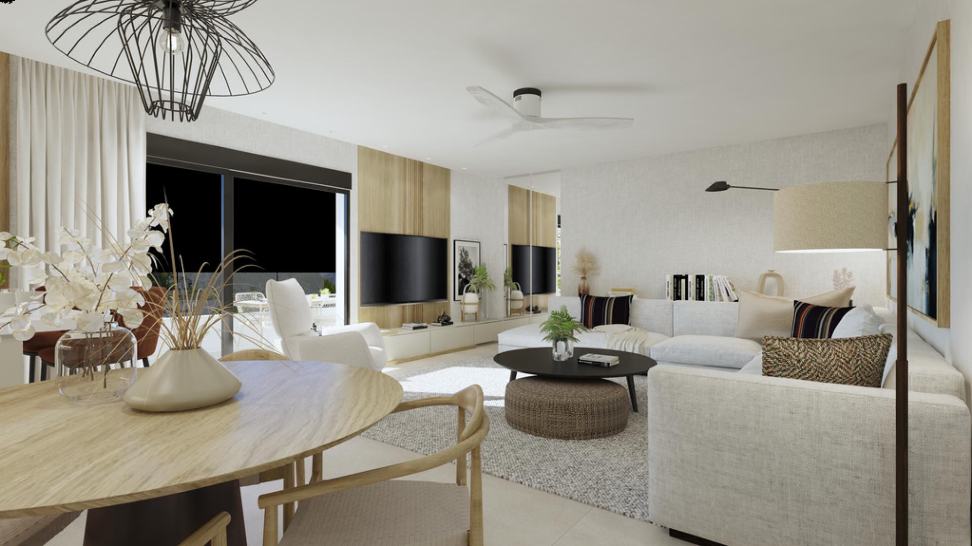 3 slaapkamer Appartement met terras in Almoradi - Nieuwbouw in Medvilla Spanje