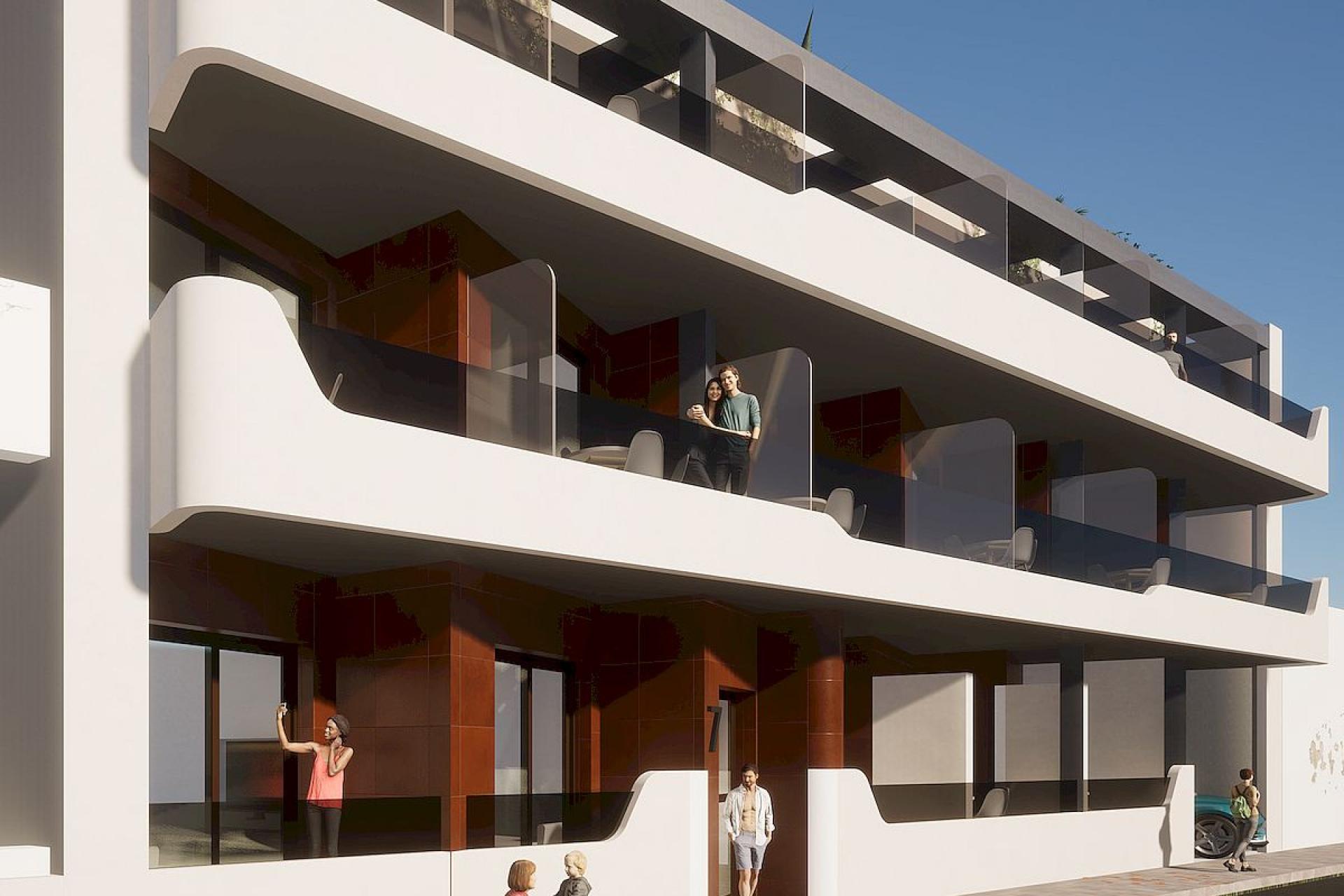 1 slaapkamer Appartement met terras in Torrevieja - Nieuwbouw in Medvilla Spanje