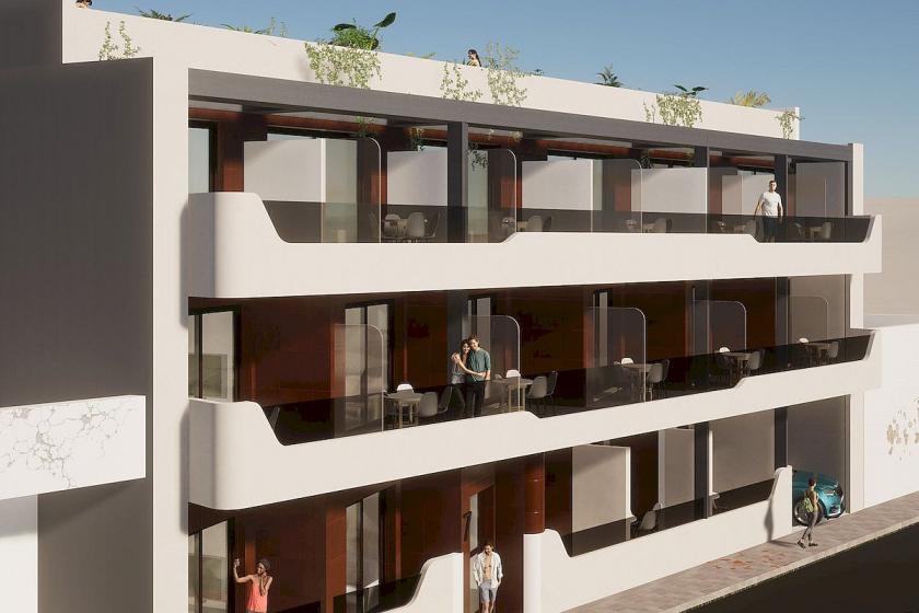 2 slaapkamer Appartement met terras in Torrevieja in Medvilla Spanje