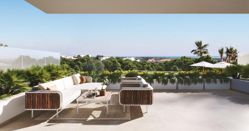2 sypialnia Mieszkanie z balkonem W Las Colinas Golf in Medvilla Spanje