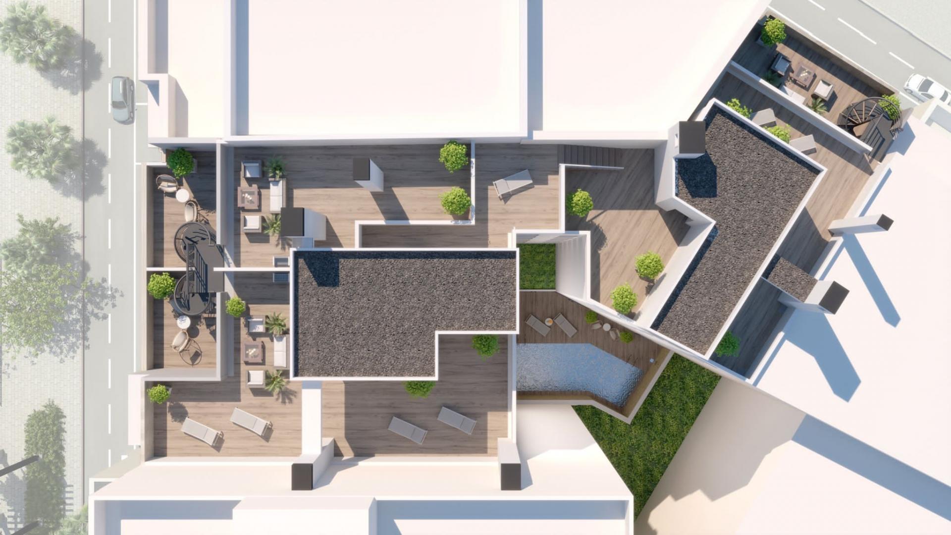 3 slaapkamer Appartement met dakterras in Alicante - Nieuwbouw in Medvilla Spanje