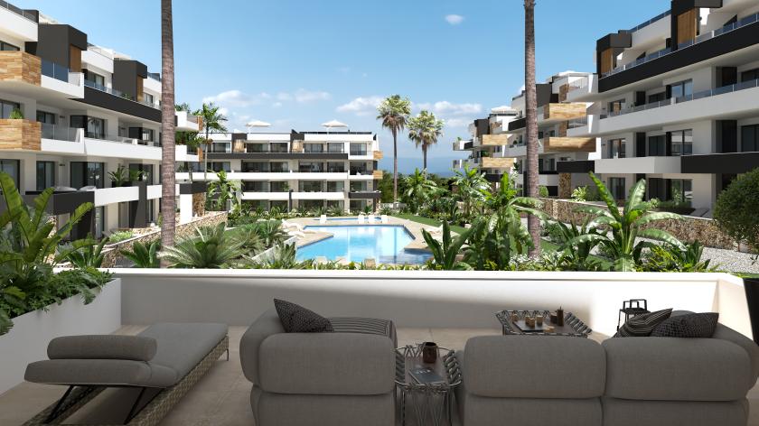 2 bedroom Apartment with garden in Los Dolses in Medvilla Spanje