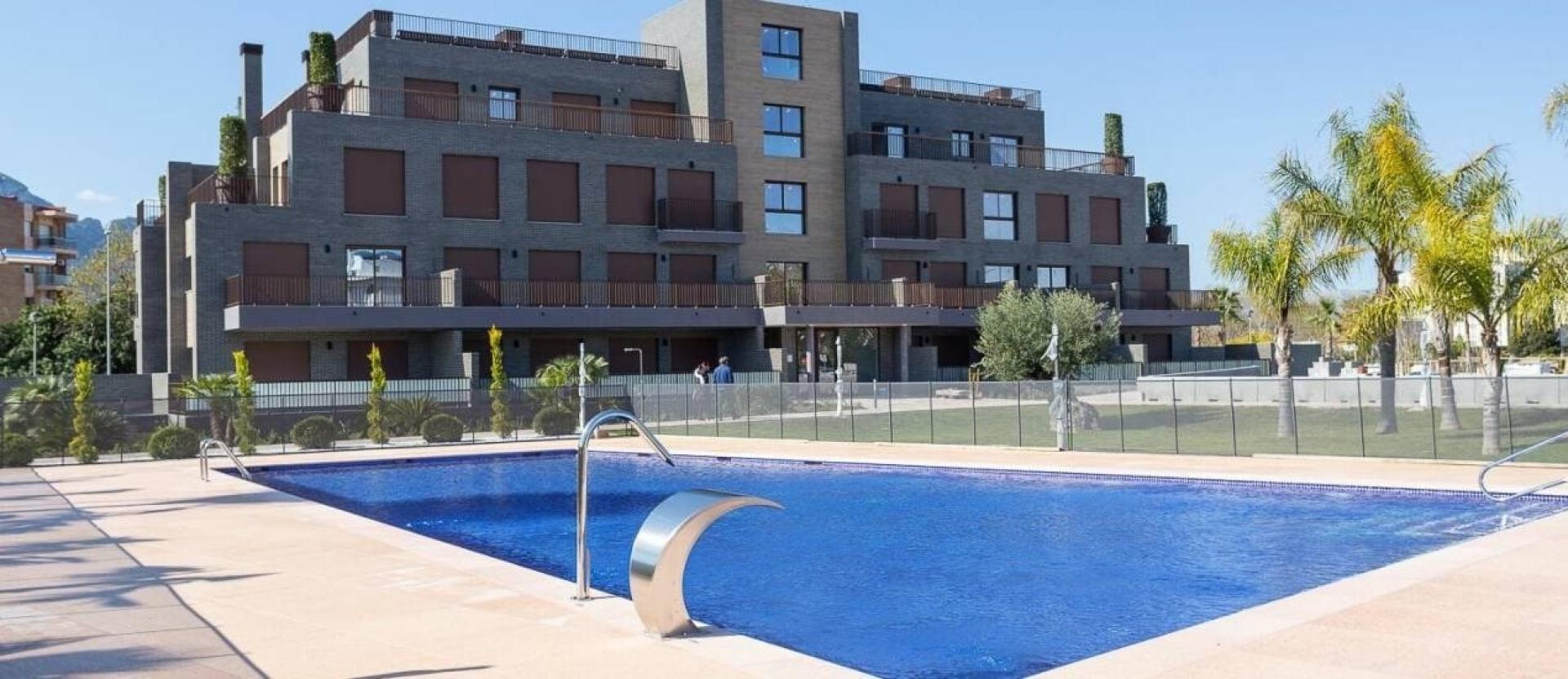 1 slaapkamer Appartement met tuin in Denia - Nieuwbouw in Medvilla Spanje
