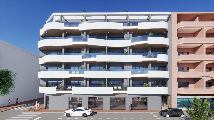 3 slaapkamer Appartement met dakterras in Torrevieja in Medvilla Spanje