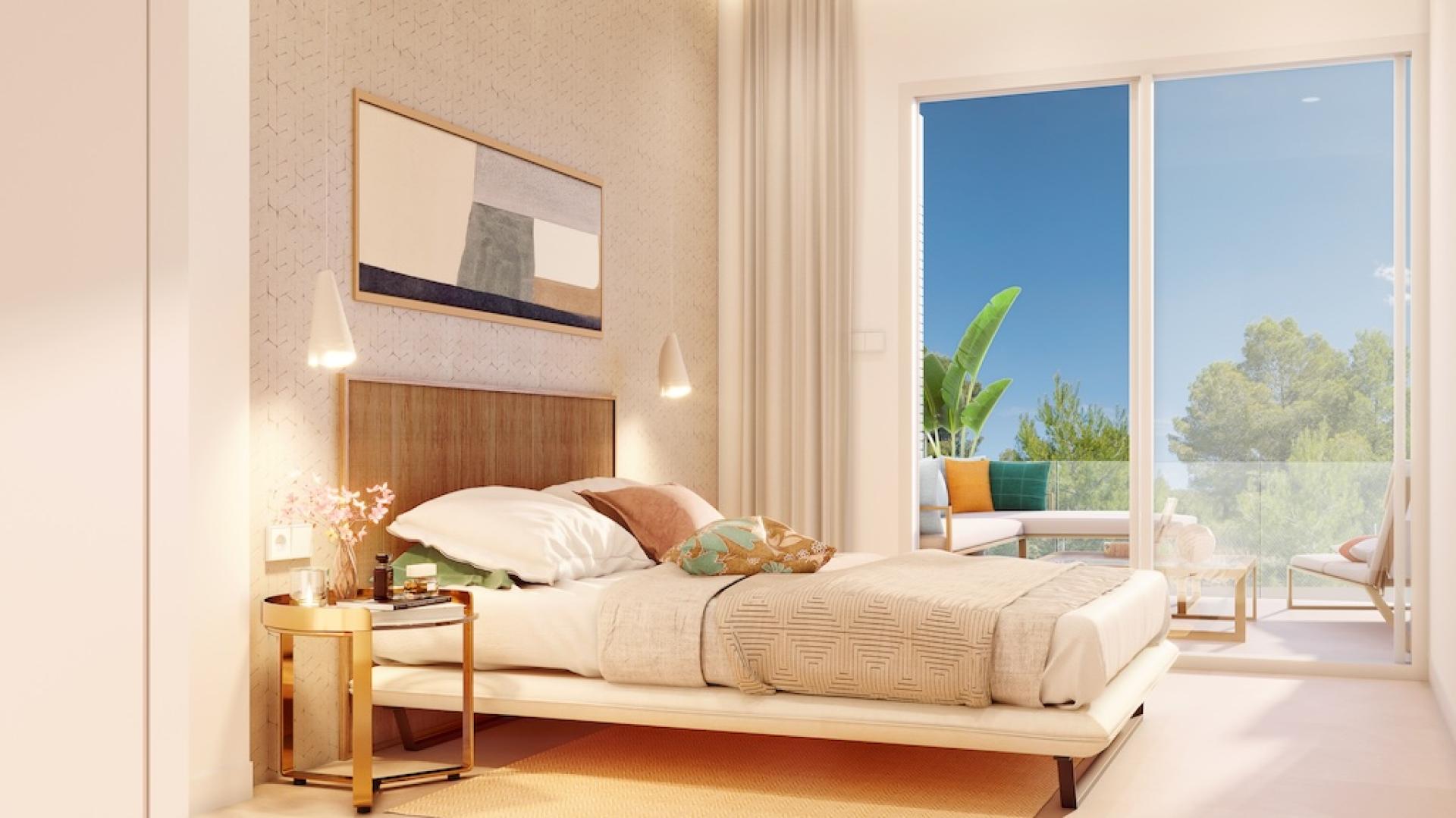 3 slaapkamer Appartement met terras in Pilar de la Horadada - Nieuwbouw in Medvilla Spanje