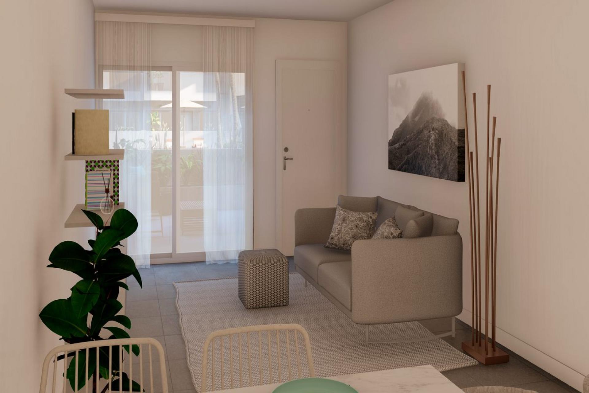 3 slaapkamer Appartement met tuin in Roldán - Nieuwbouw in Medvilla Spanje