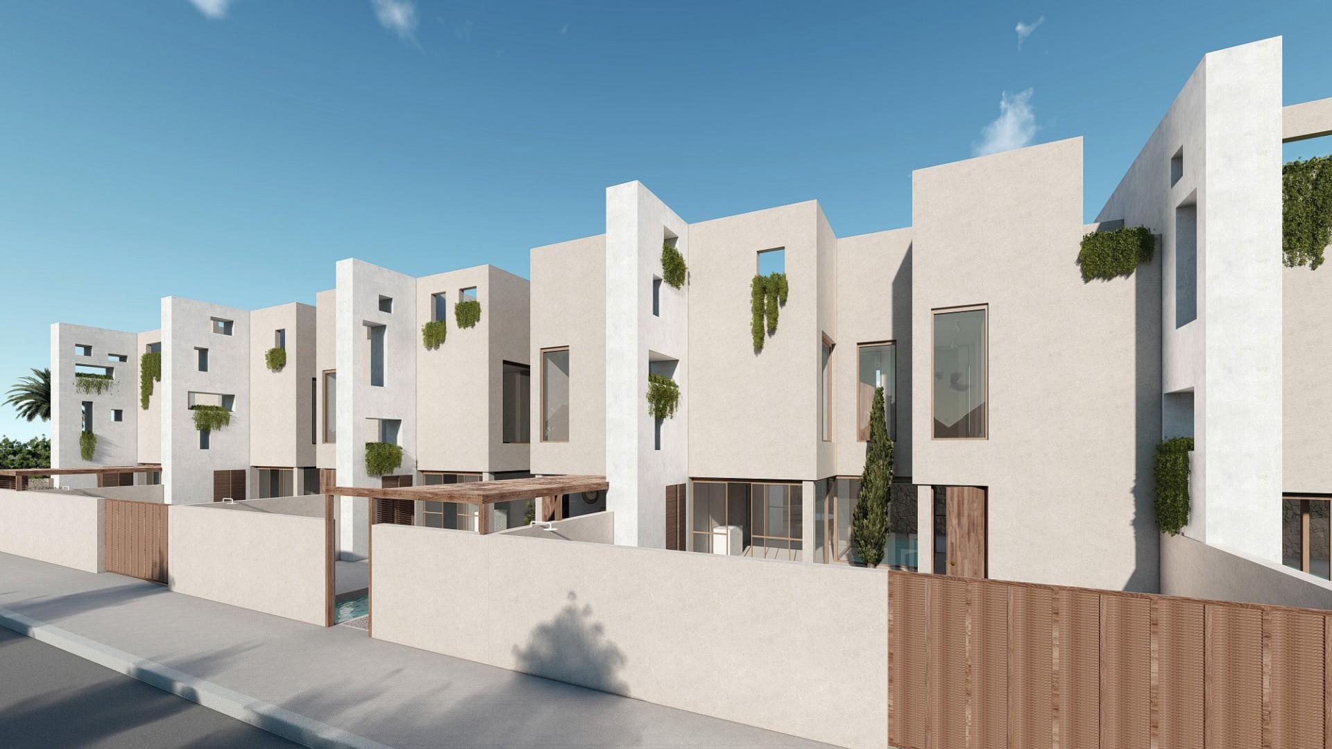 3 slaapkamer Geschakelde woningen in Formentera del Segura - Nieuwbouw in Medvilla Spanje